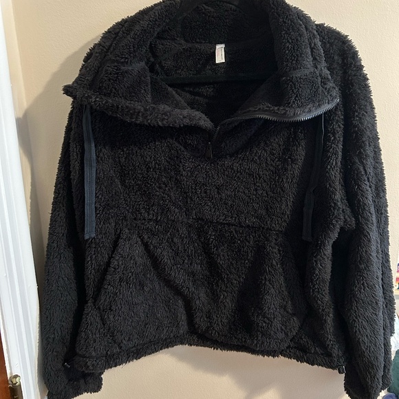 Black Free People Nantucket Fleece - Picture 1 of 4